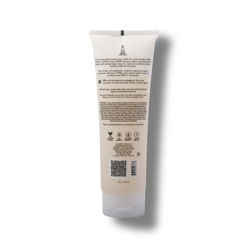 100% PURE Coconut Milk Restorative Shampoo