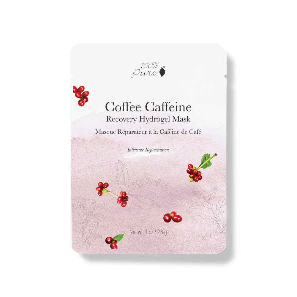 Hydrogel sheet mask with aloe and plant cellulose, shown in its packaging, designed to provide a cooling, hydrating feel on the skin.