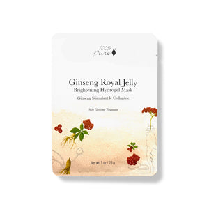 100% PURE Ginseng Royal Jelly Brightening Hydrogel Mask