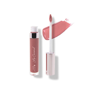 100% PURE Lip Caramel rum nougat
Rum Nougat - a nude, dusty rose with peach undertones