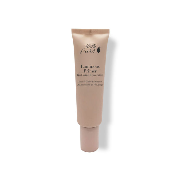 Tube of 100% Pure Luminous Primer on a white background