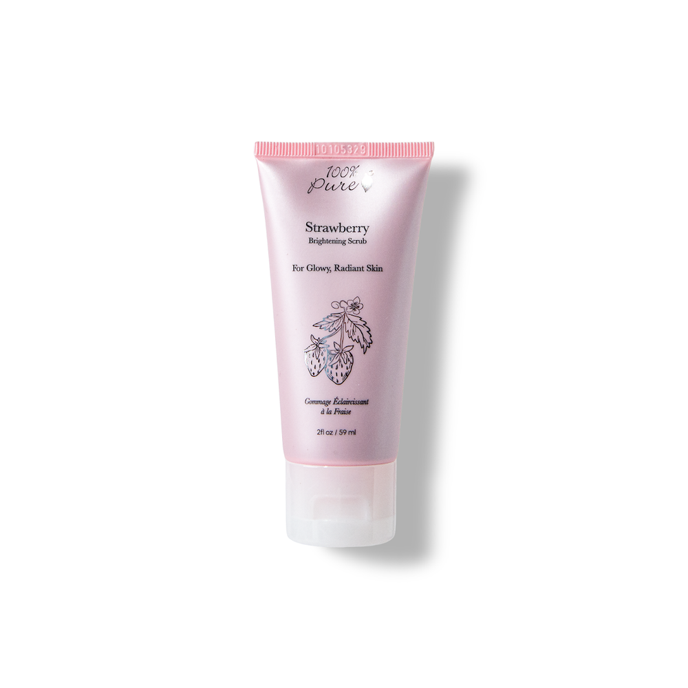 100% PURE Strawberry Brightening Scrub