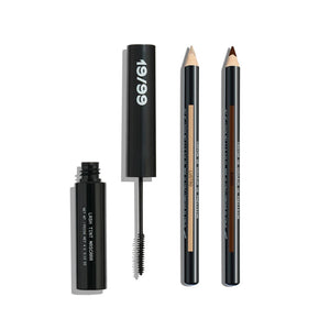  19/99 BEAUTY Day to Night Trio – mascara and two precision pencils for versatile eye looks.