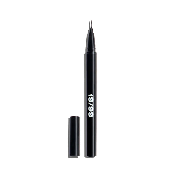 19/99 BEAUTY Liquid Pen Eyeliner with ultra-fine felt tip for precise, long-lasting, smudge-proof application.
