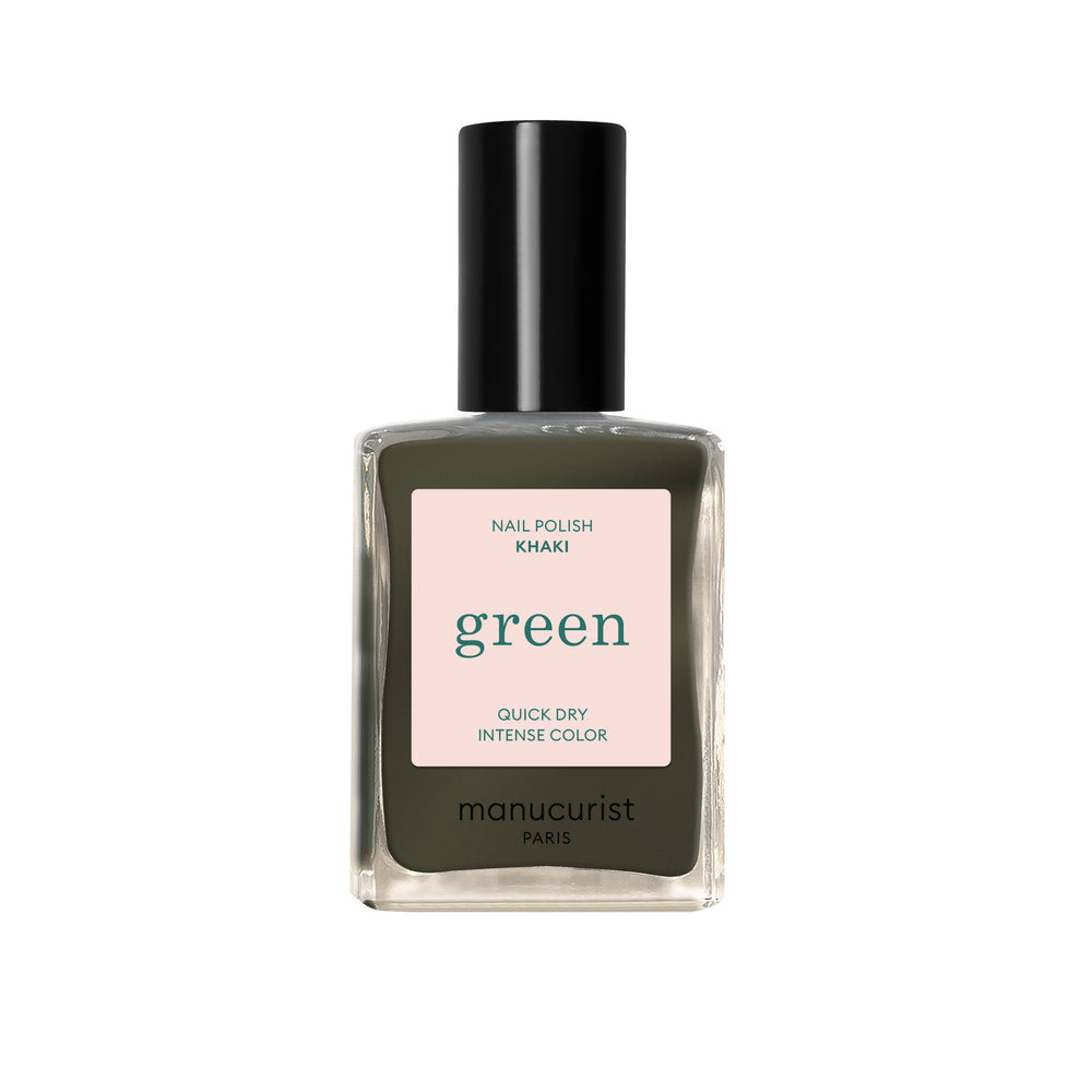 MANUCURIST Green Nail Polish Khaki