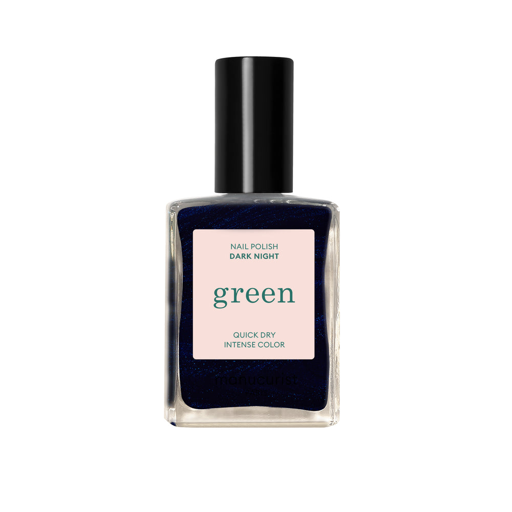 MANUCURIST Green Nail Polish Dark Night