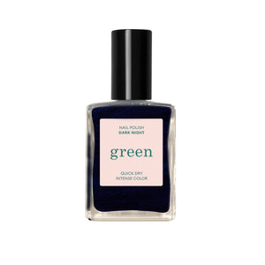MANUCURIST Green Nail Polish Dark Night