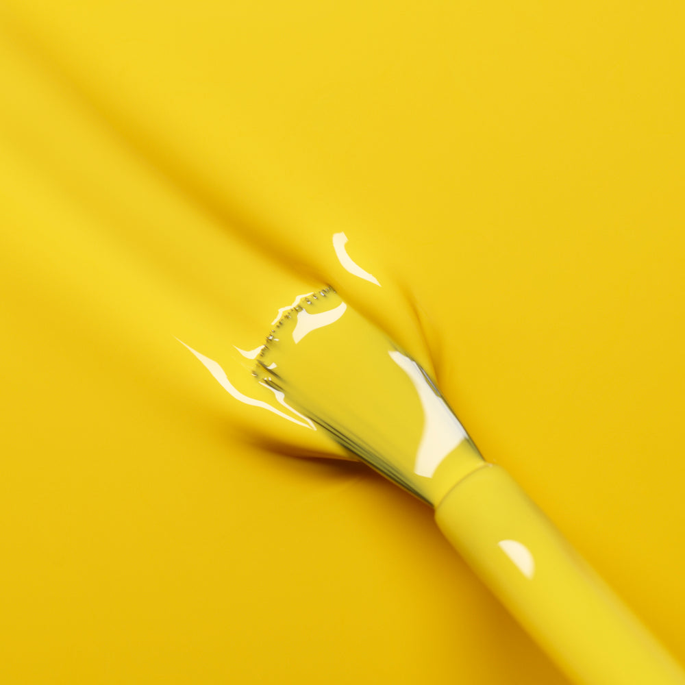 MANUCURIST Green Nail Polish Gold Button