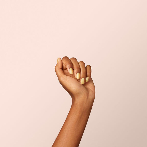 MANUCURIST Green Nail Polish Gold Sand