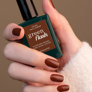 MANUCURIST Green Nail Polish Chestnut