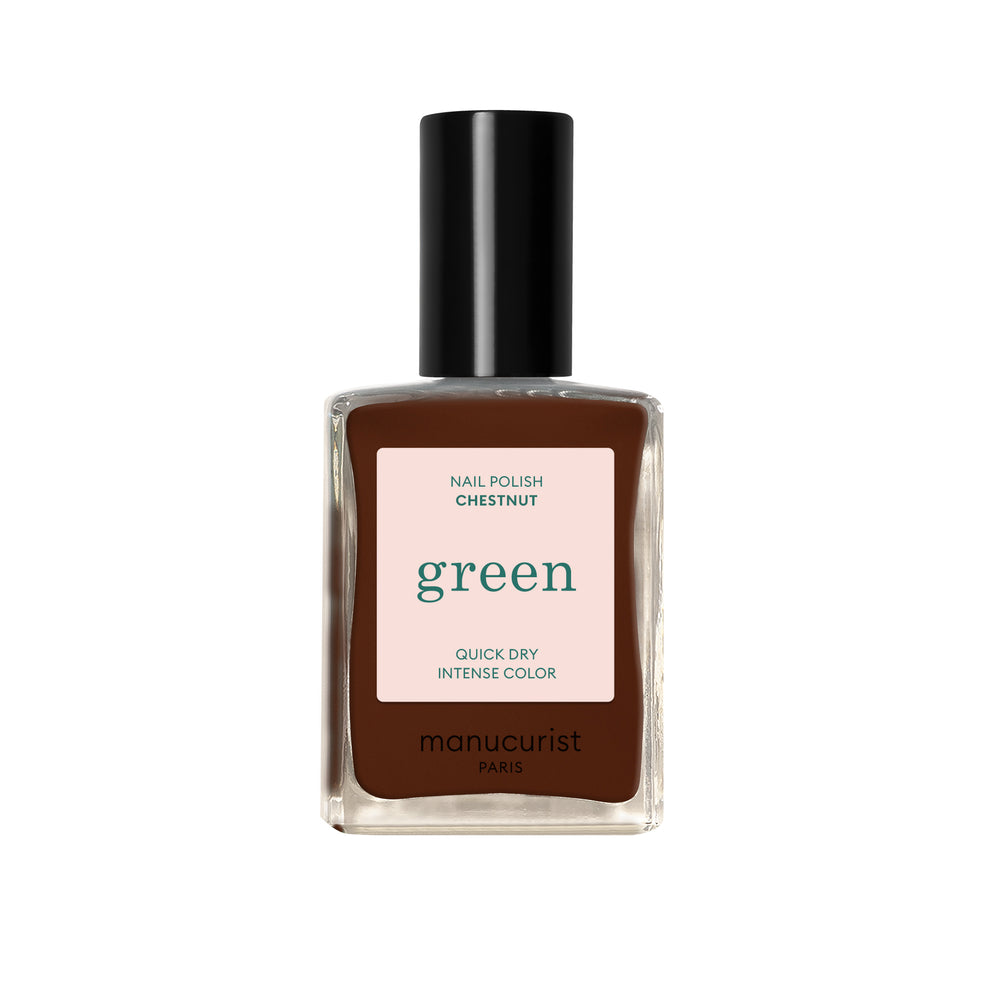 MANUCURIST Green Nail Polish Chestnut