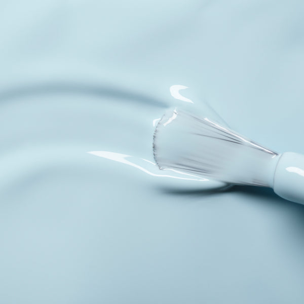 MANUCURIST Green Nail Polish Light Blue