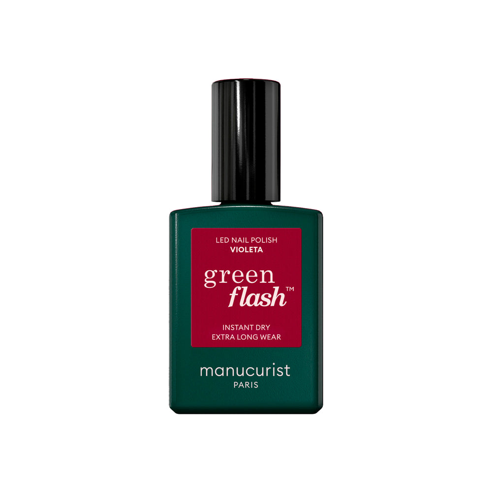 MANUCURIST Green Flash LED Nail Polish Violeta