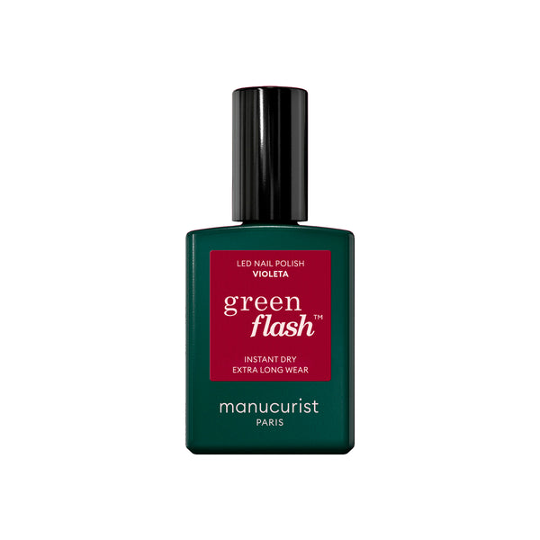 MANUCURIST Green Flash LED Nail Polish Violeta