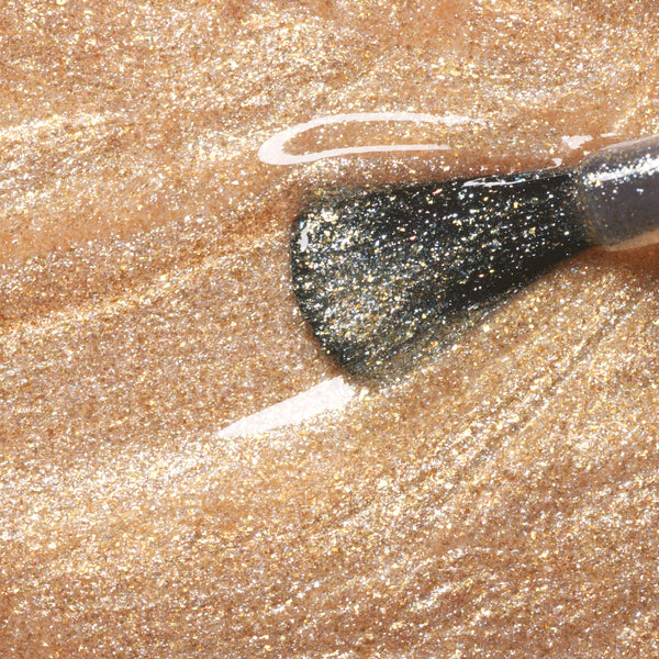 MANUCURIST Green Flash LED Nail Polish Gold