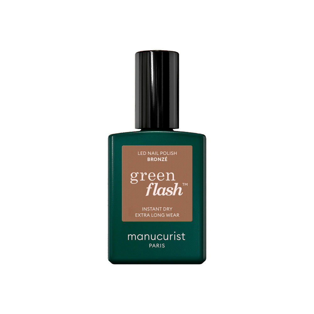 MANUCURIST Green Flash LED Nail Polish Bronze