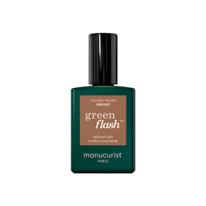 MANUCURIST Green Flash LED Nail Polish Bronze