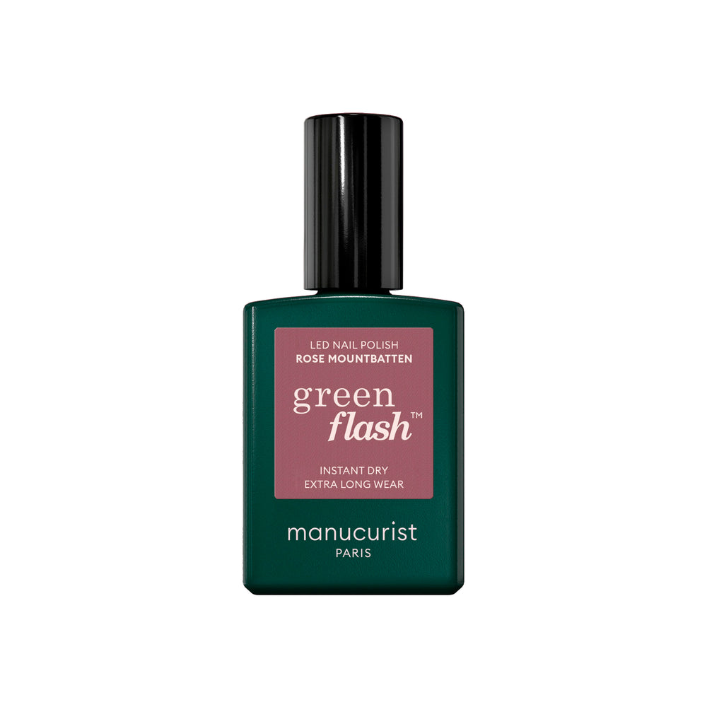 MANUCURIST Green Flash LED Nail Polish Rose Mountbatten