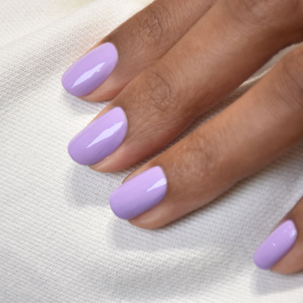 MANUCURIST Green Flash LED Nail Polish Lisa Lilas