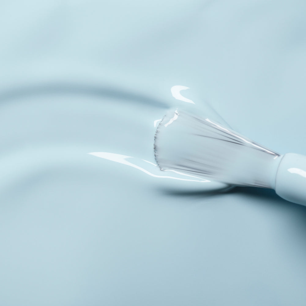 MANUCURIST Green Flash LED Nail Polish Light Blue