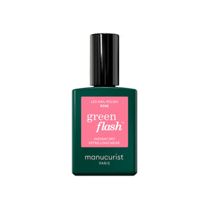 MANUCURIST Green Flash LED Nail Polish Rose