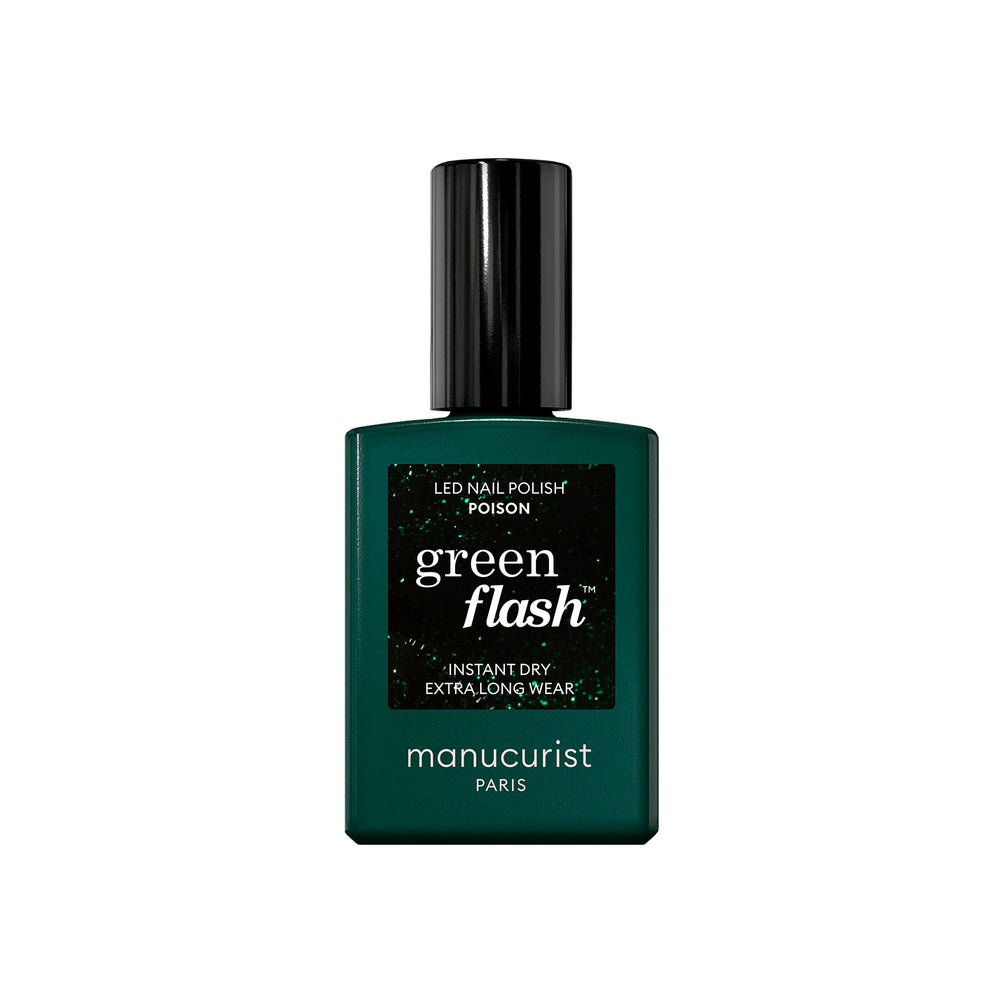 MANUCURIST Green Flash LED Nail Polish Poison