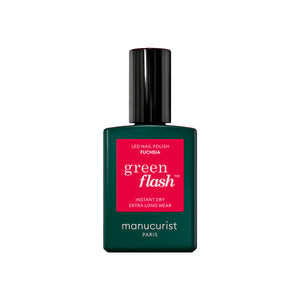 MANUCURIST Green Flash LED Nail Polish Fuchsia