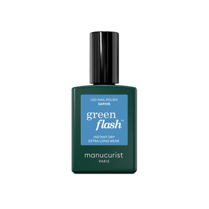 MANUCURIST Green Flash LED Nail Polish Saphir