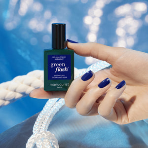 MANUCURIST Green Flash LED Nail Polish Midnight