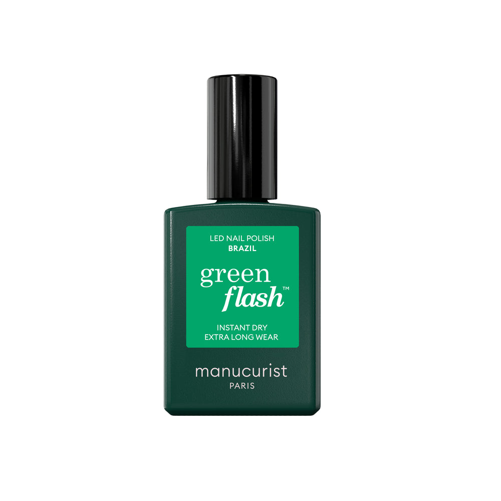 MANUCURIST Green Flash LED Nail Polish Brazil