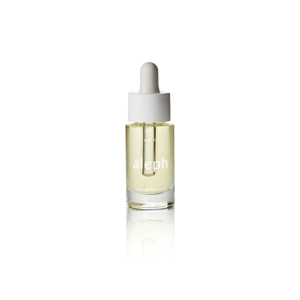 ALEPH Serum/Primer – nourishing and hydrating serum for a radiant, smooth complexion.