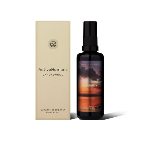 ACTIVE HUMANS Natural Deodorant Sandalwood 60 ml