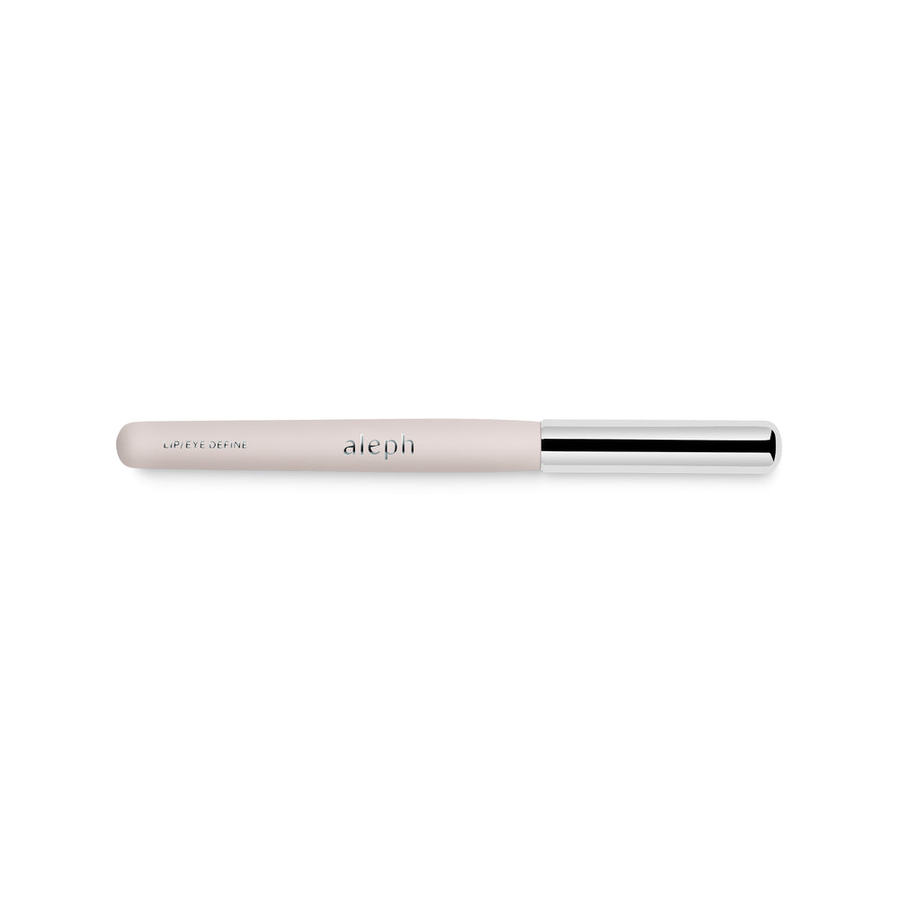 ALEPH precision flat makeup brush with FSC-certified handle