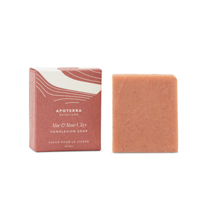APOTERRA Aloe & Rose Clay Complexion Soap