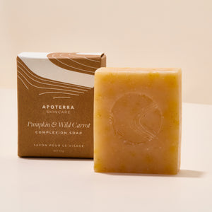 APOTERRA Pumpkin + Wild Carrot Complexion Soap