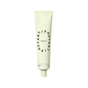 ARTIFACT Forecast Hand & Nail Cream in aluminum tube with vetiver, petitgrain, and lavender scent
