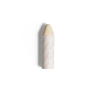 AXIOLOGY Vegan Multi-Use Balmie Crayon in Frosting, plastic-free makeup crayon for eyes, lips, and cheeks with a pearly white shimmer.