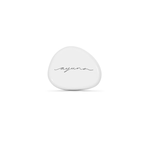 Ayuna Velo C compact powdered balm closed on white background
