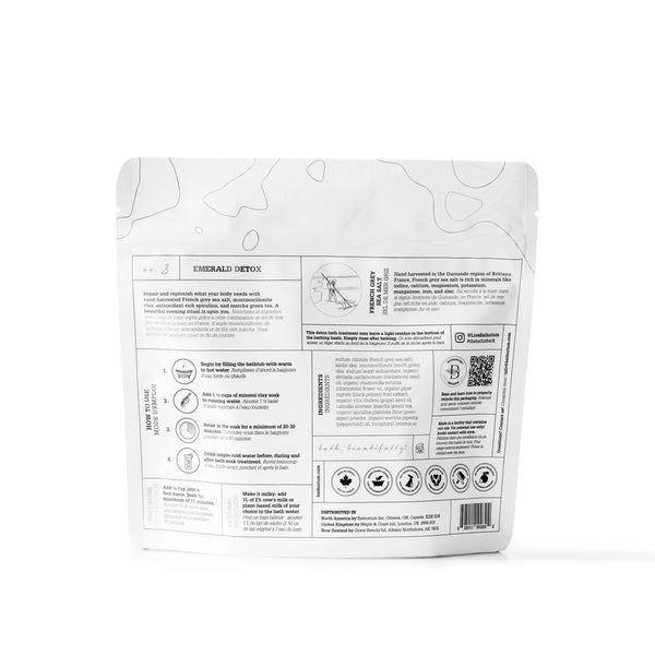 BATHORIUM Emerald Detox Mud Mineral Soak