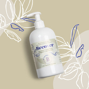 Bathorium Recover Body Lotion with clean, minimalist packaging