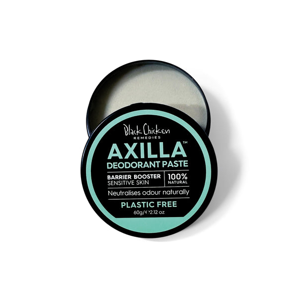 BLACK CHICKEN REMEDIES Axilla™ Natural Deodorant Paste Barrier Booster Plastic Free