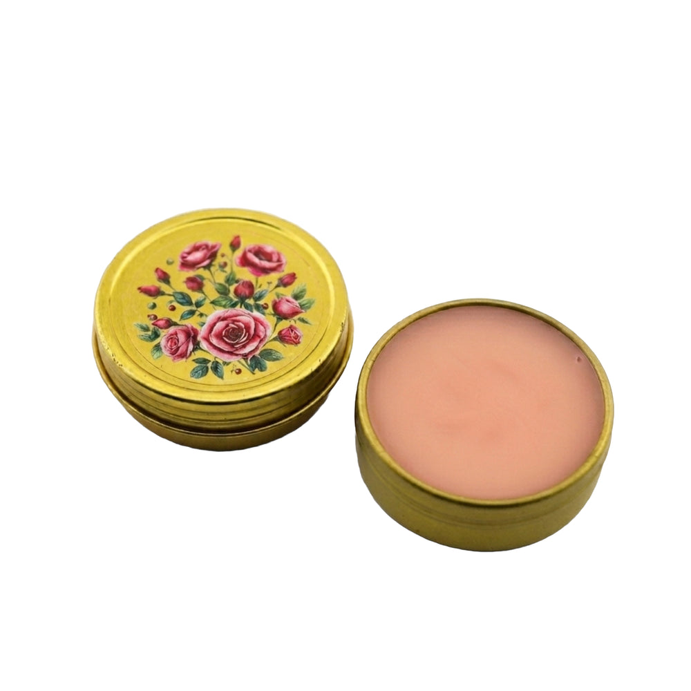 BLOOMING WILD BOTANICALS 100 Roses True Rose Balm - Gold Tin