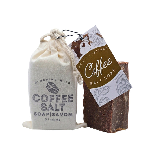 BLOOMING WILD BOTANICALS Coffee Salt Soap