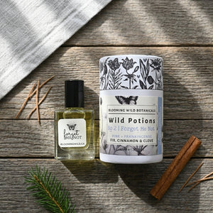 BLOOMING WILD BOTANICALS Forget Me Not Aromatherapy Potion