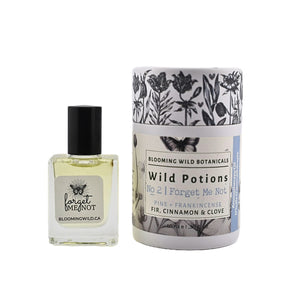 BLOOMING WILD BOTANICALS Forget Me Not Aromatherapy Potion