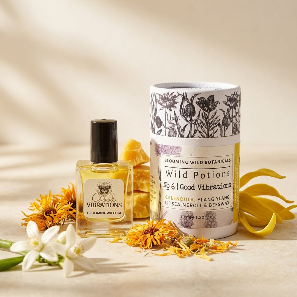 BLOOMING WILD BOTANICALS Good Vibrations Aromatherapy Potion