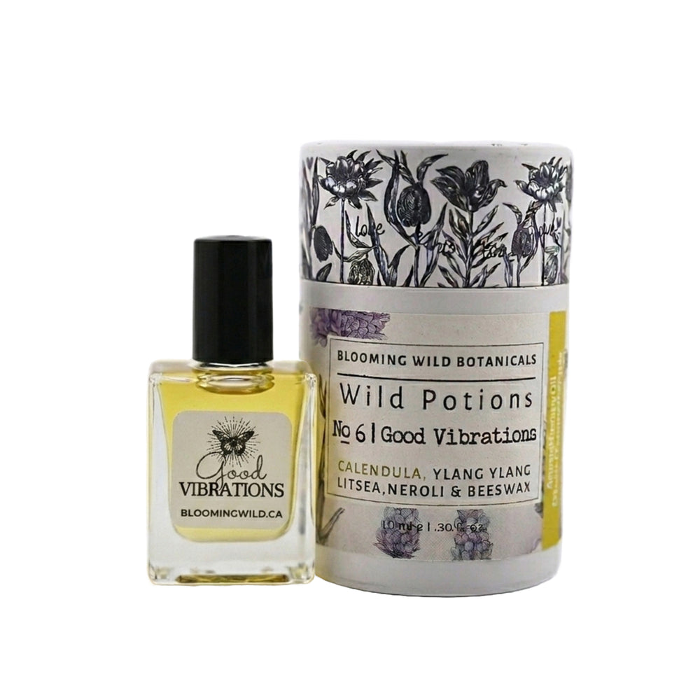 BLOOMING WILD BOTANICALS Good Vibrations Aromatherapy Potion