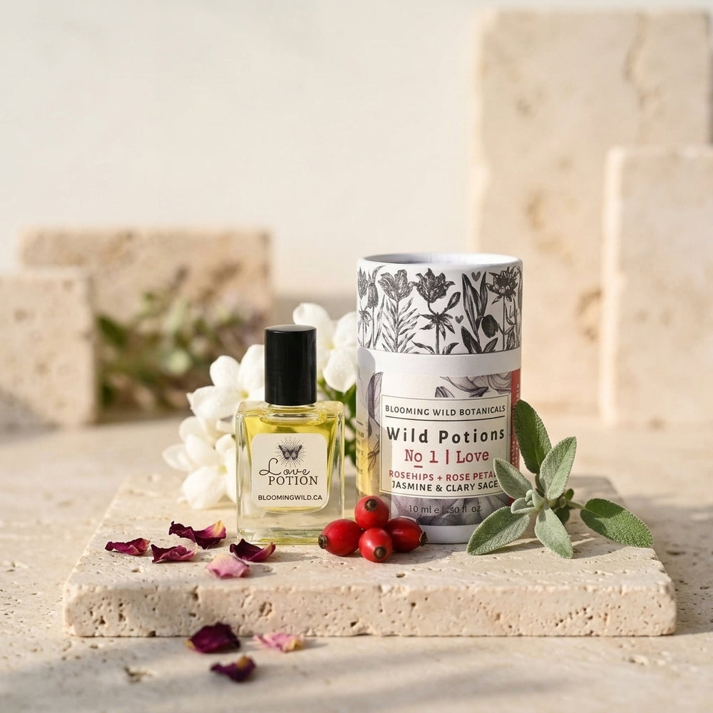 BLOOMING WILD BOTANICALS Love Aromatherapy Potion