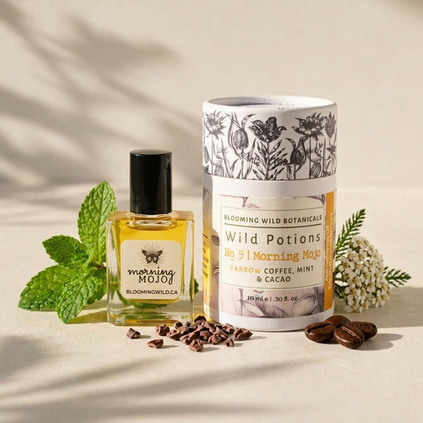 BLOOMING WILD BOTANICALS Morning Mojo Aromatherapy Potion