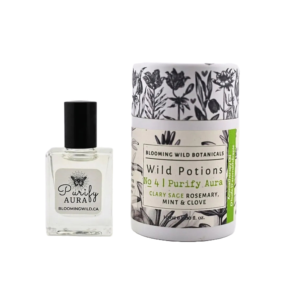 BLOOMING WILD BOTANICALS Purify Aura Aromatherapy Potion